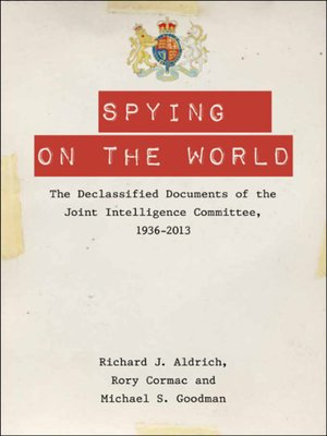 cover image of Spying on the World
